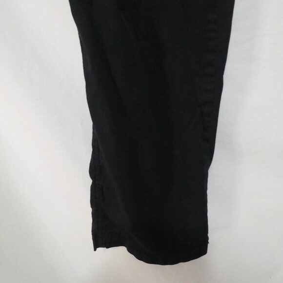 KHAKIS | size 4 | Casual Black Cotton Cargo Pants - Picture 7 of 16